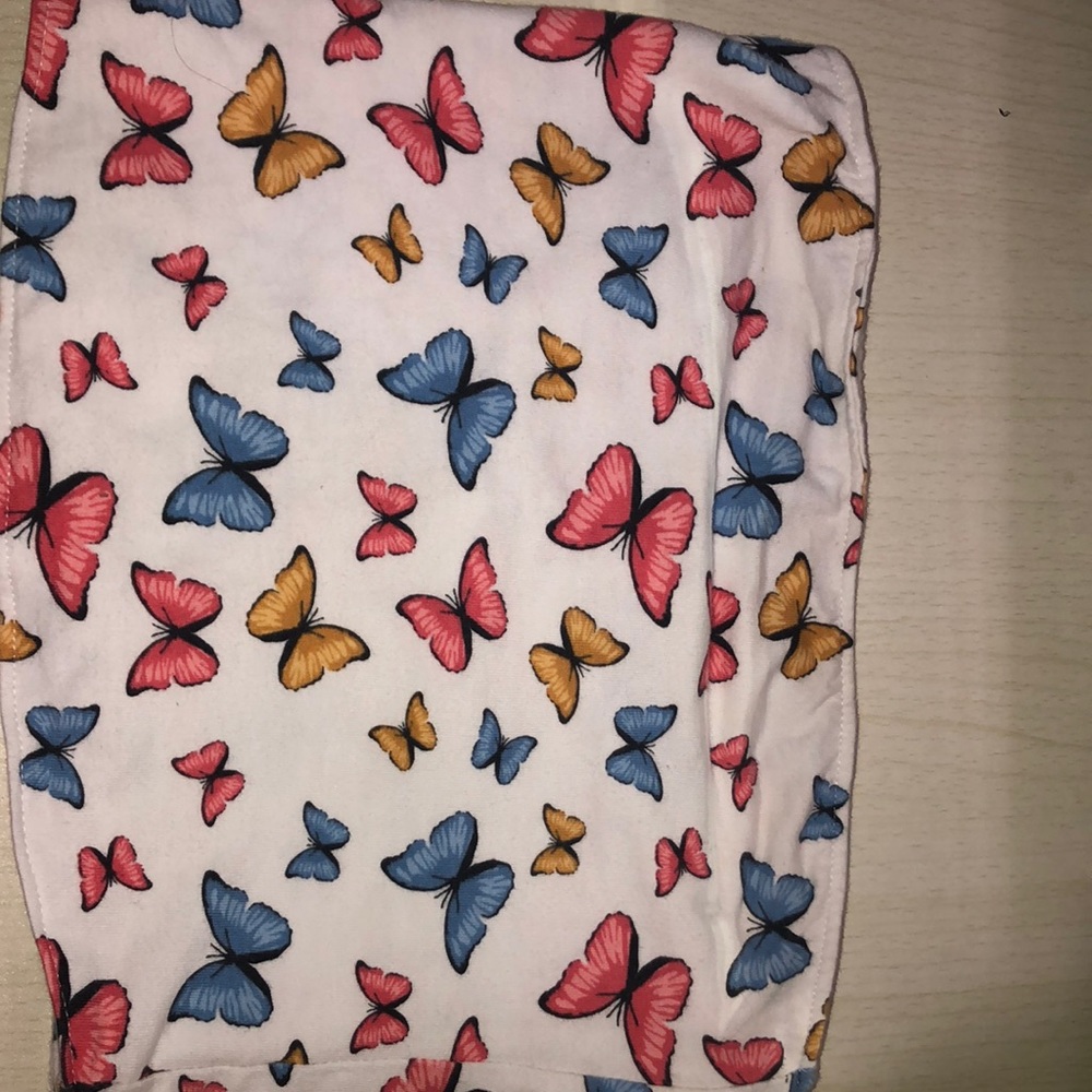 Butterfly crop top